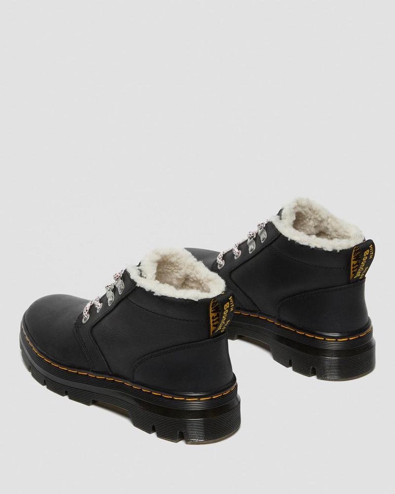 Botas Casuales Dr Martens Bonny Faux Shearling Forro Mujer Negros | MX 690NWY